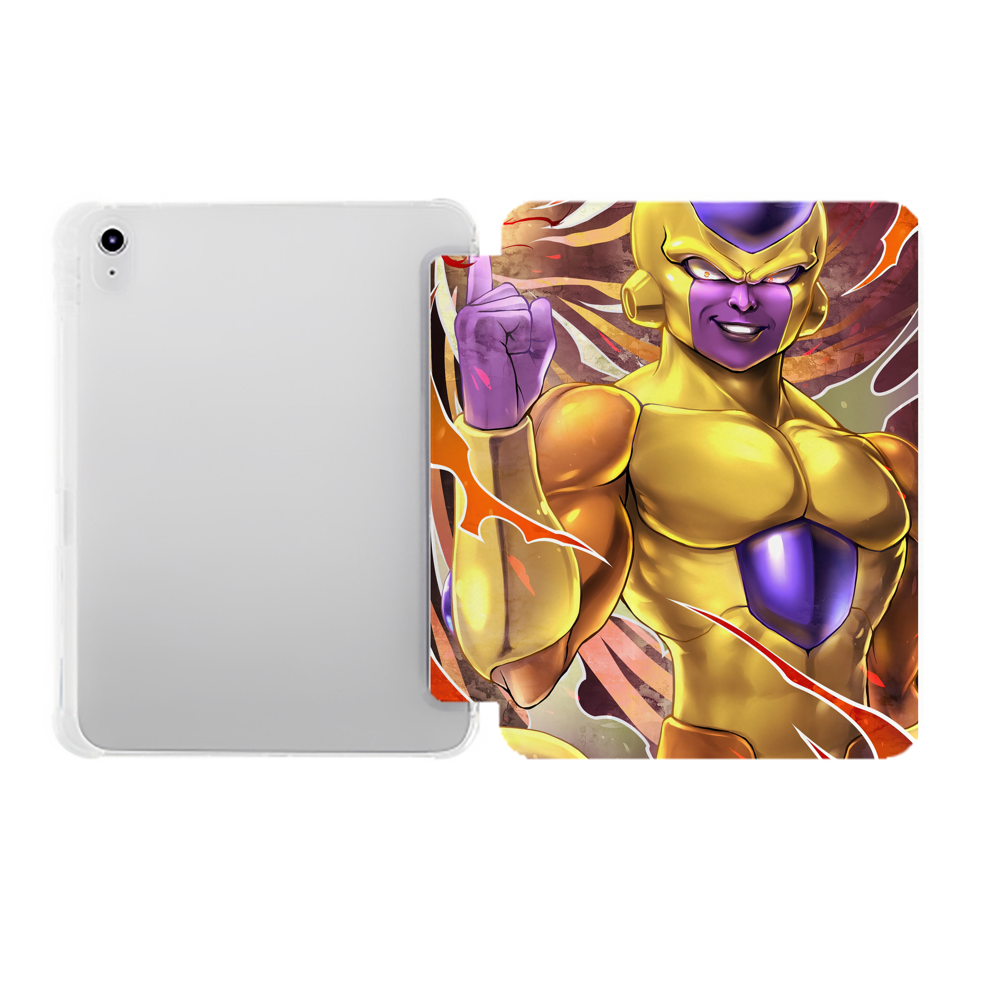 （画像用） ドラゴンボール DRAGON BALL IPad ケース ペン収納付き 三つ折りスタンド PUレザー×シリコン 対応機種9.5/10.5/10.9インチ